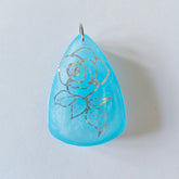 Holographic coloured pendants