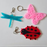 Animal resin keychains