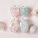 Swirl coloured pendents