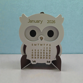 2026 Personalized desk calendar