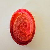 Beautiful red petri pendant