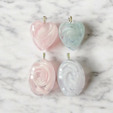 Swirl coloured pendents