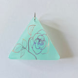 Holographic coloured pendants