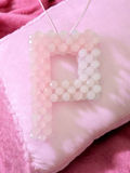 Beaded glass Letters