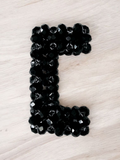 Beaded glass Letters