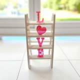 Resin love ladder