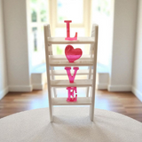 Resin love ladder