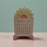 2026 handmade flower calender