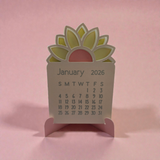 2026 handmade flower calender