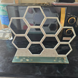 Resin earing stand